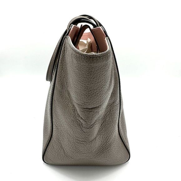 Gucci Bicolor Pebbled Leather Medium Swing Tote - Picture 4 of 10